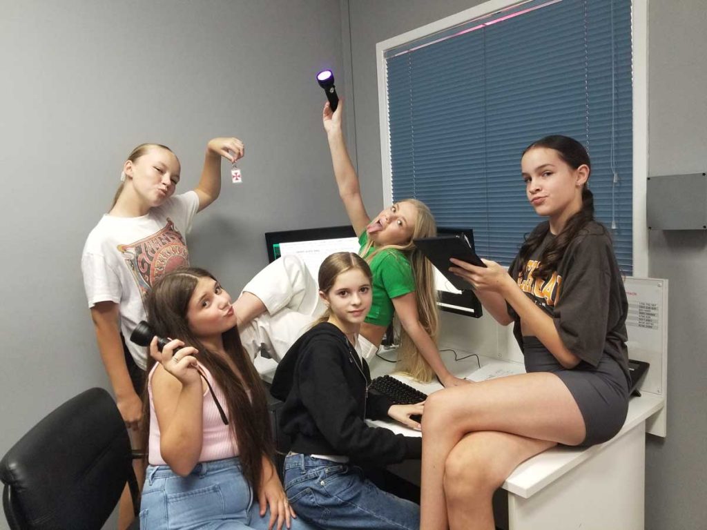 Teenage birthday celebrations in our Undetected escape room in Sydney