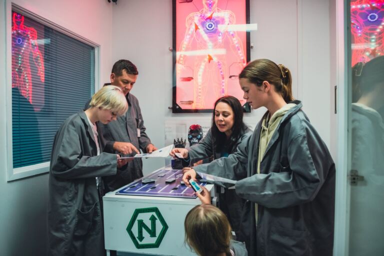 Showing excellent teamwork at our Sydney Escape Room