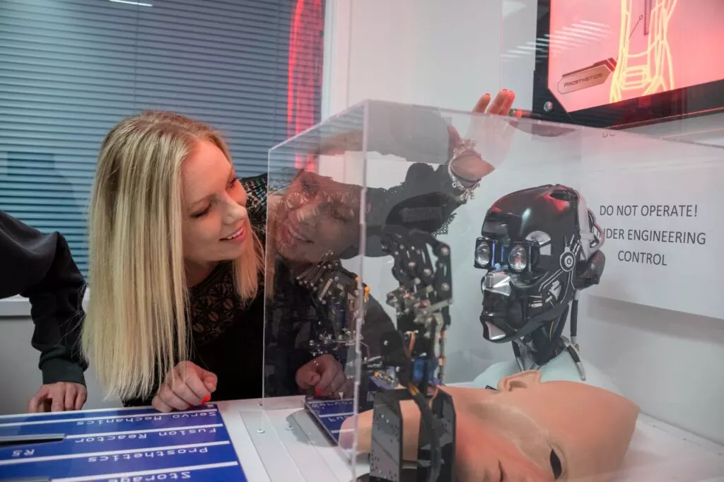Escape room robot in Western Sydney