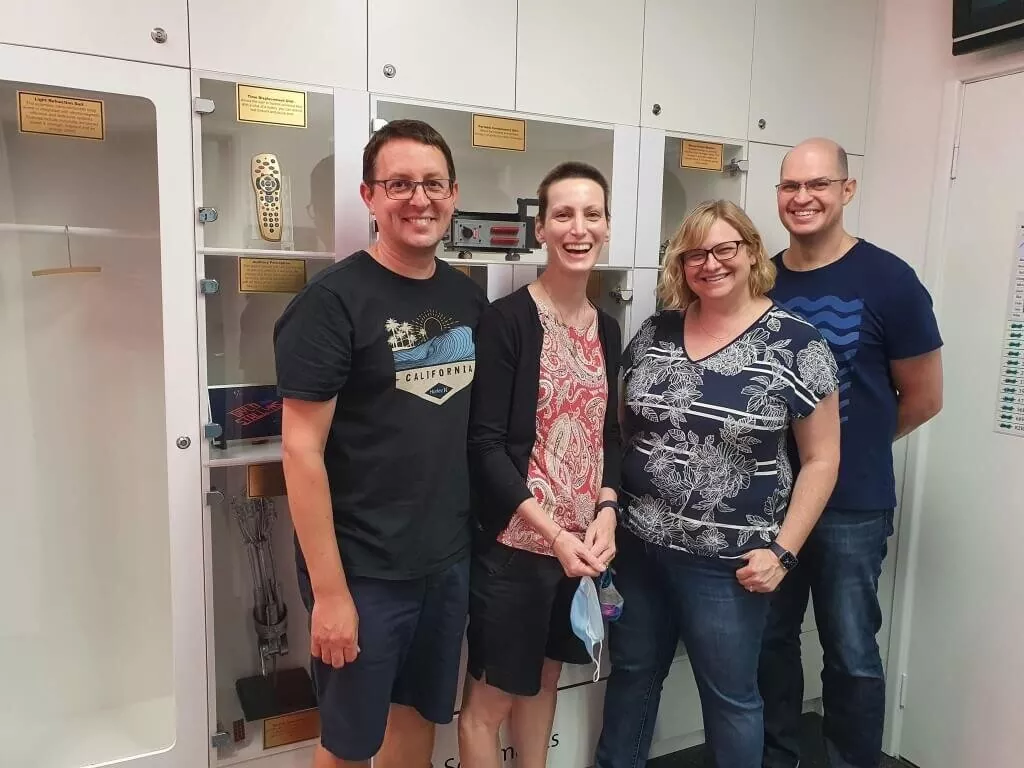 Scott and team from Escape Rooms in Sydney Blog in our Undetected Escape Room