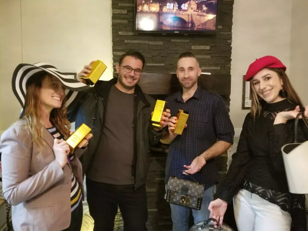 Successful players of our Inheritance escape room in Sydney.